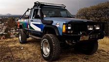 Jeep Comanche Alloy Wheels and Tyre Packages.